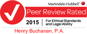 Henry Buchanan P.A. - Martindale-Hubbell Peer Review Rated